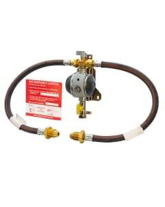 HGP LPG Manual Changeover Regulator Kit with OPSO - UK POL, HGP995