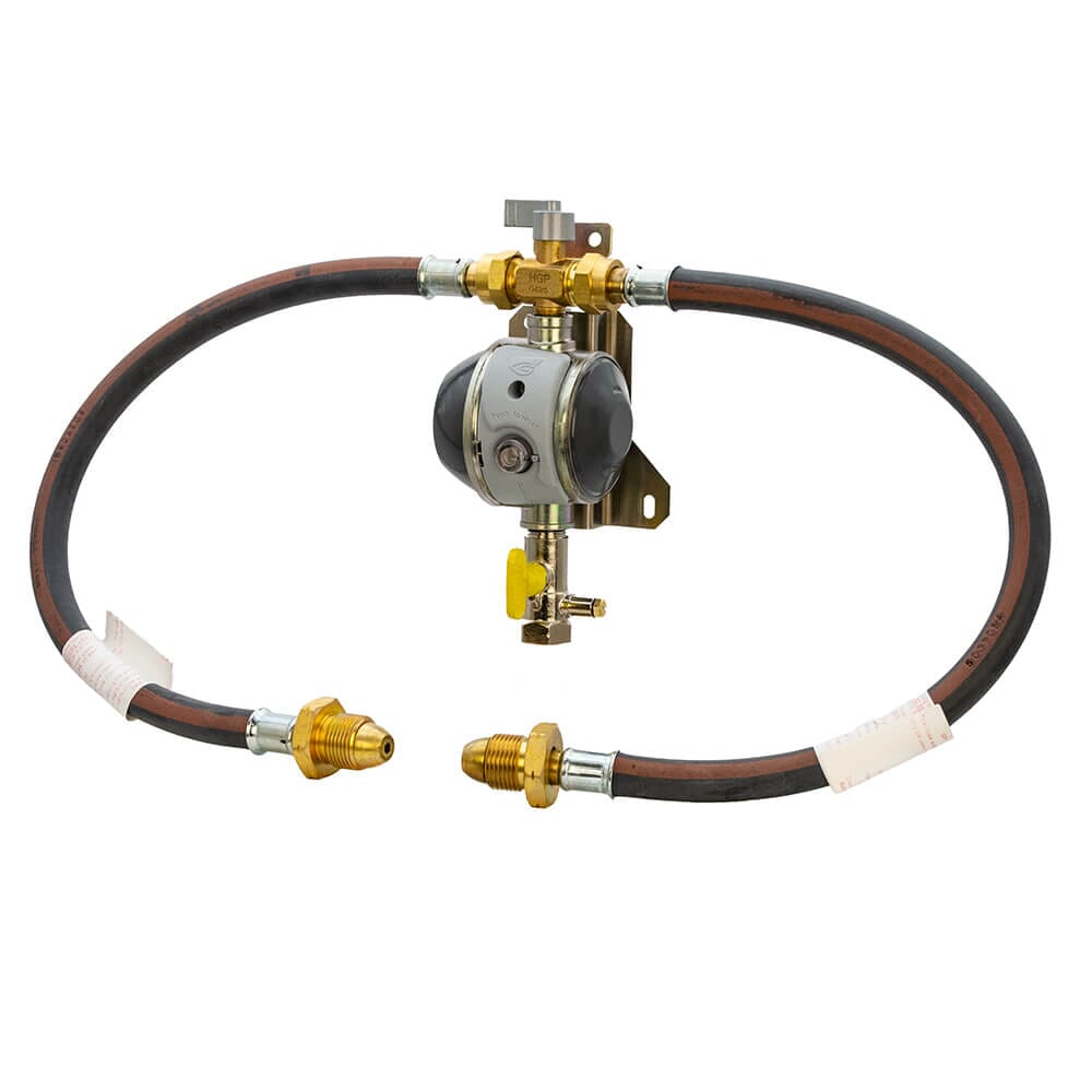 Calor Propane 37mbar 4kg Manual Changeover Gas Regulator Kit with OPSO, 602995
