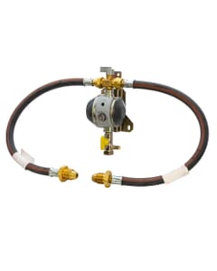 Calor Propane 37mbar 4kg Manual Changeover Gas Regulator Kit with OPSO, 602995