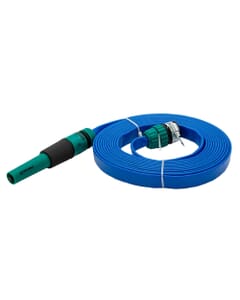 Blue 5m Food-Grade Hose for Caravan/Motorhome – Tap & Nozzle, HLST/13/5FIT
