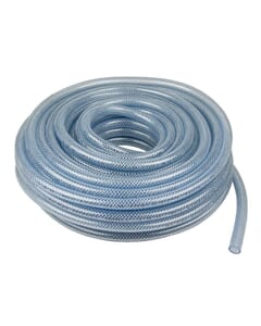 25mm ID (1”) x 30m Multipurpose Clear Reinforced PVC Hose, HPR/25/30