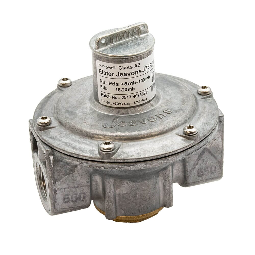 Elster Jeavons J78R 1/2" Commercial Gas Regulator - 15-23 mbar, JE107