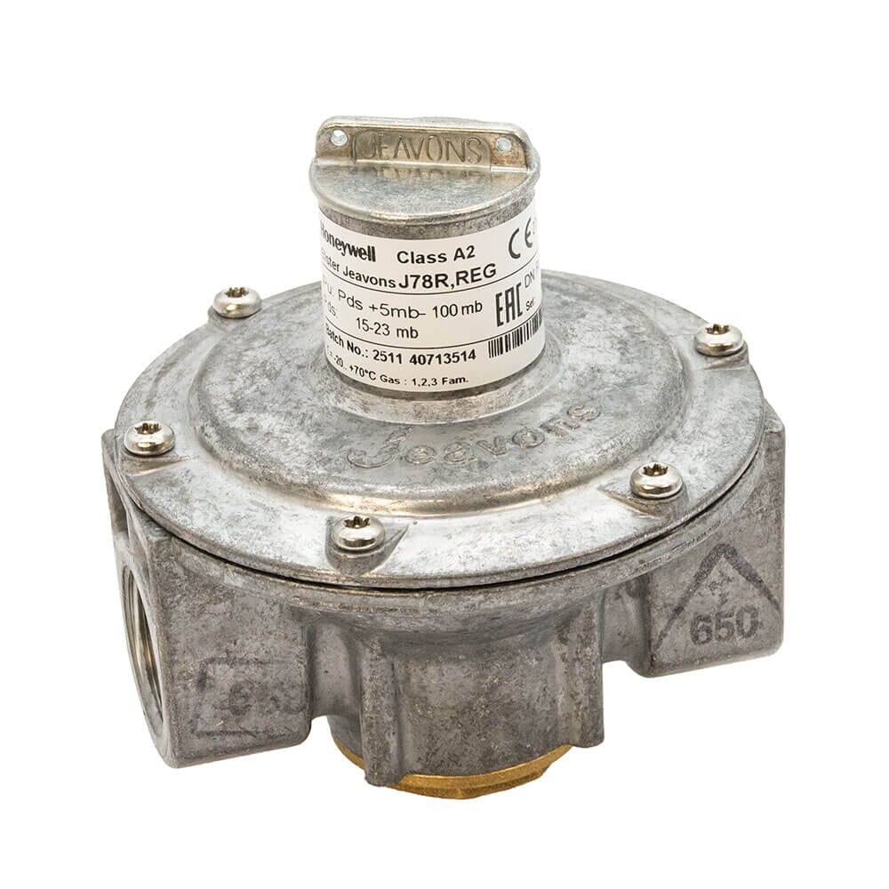 Elster Jeavons J78R 3/4" Commercial Gas Regulator - 15-23 mbar, JE108
