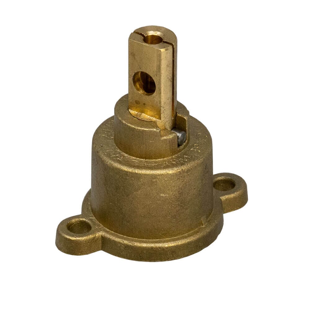 22S (Niting Cover) Brass Gas Valve Cap With Pin, LVNC