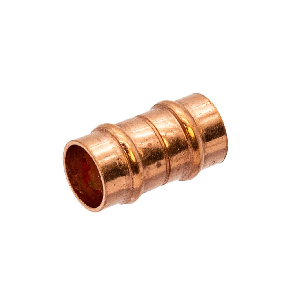 10mm Copper Solder Ring Straight Coupling, MSR10100000