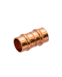 10mm Copper Solder Ring Straight Coupling, MSR10100000