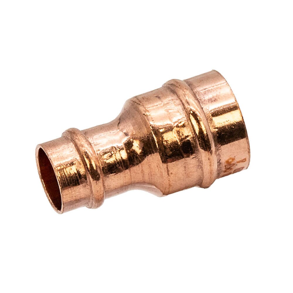 Copper Solder Ring Reducing Coupler - 15mm x 10mm, M/101510