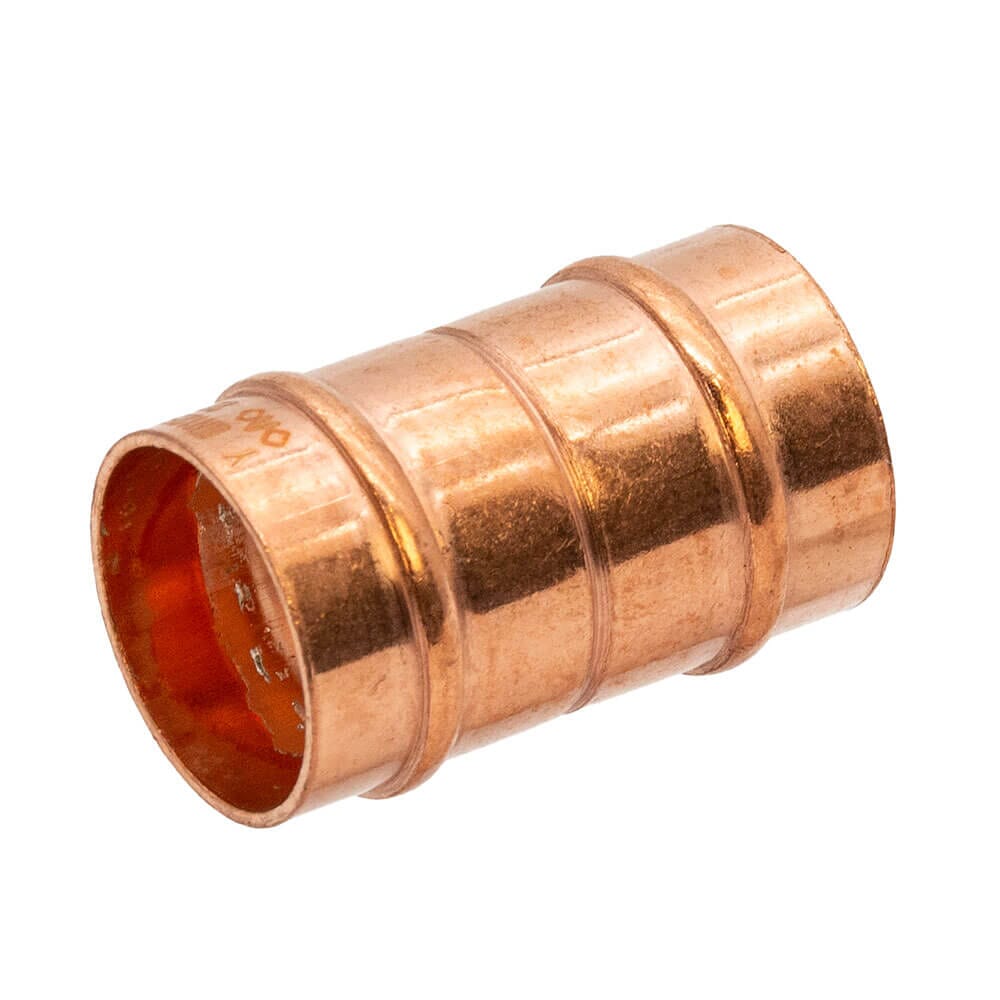 22mm Copper Solder Ring Straight Coupling, M/102200