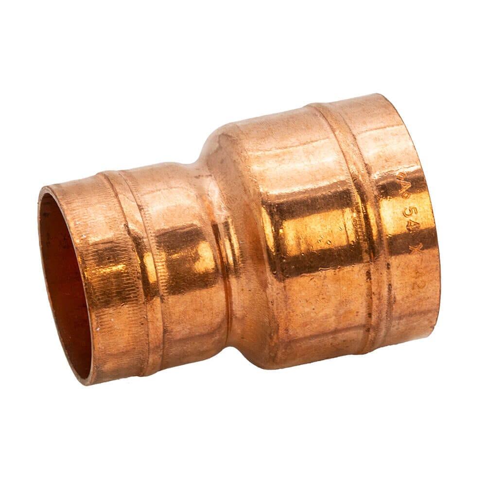 Copper Solder Ring Reducing Coupler - 54mm x 42mm, M/105442