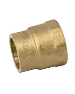 Copper Solder Ring Female Straight Coupler -  22mm x 3/4" FM, M/122206