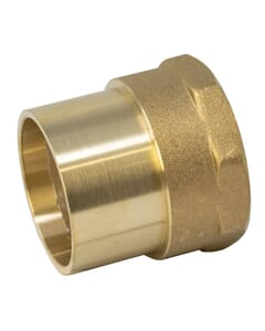 Copper Solder Ring Female Straight Coupler - 42mm x 11/2" FM, M/124212