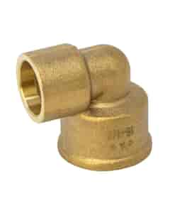 Copper Solder Ring Female Iron Elbow - 15mm x 1/2" Bsp Fm, MSR18150400