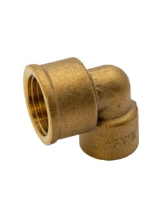 Brass Solder Ring Female Iron Elbow - 15mm x 1/2" BSP FM, MSR18150400