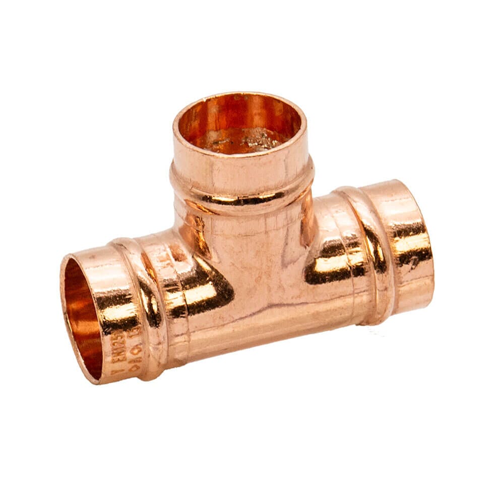 Copper Solder Ring Equal Tee - 15mm, MSR20150000
