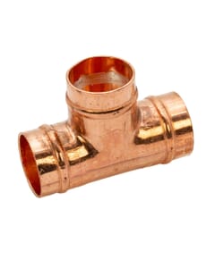 Copper Solder Ring Equal Tee - 28mm, MSR20280000