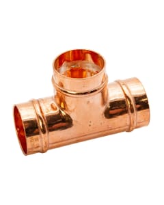 Copper Solder Ring Equal Tee - 35mm, MSR20350000