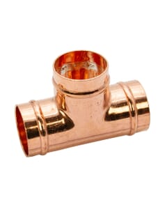 Copper Solder Ring Equal Tee - 42mm, MSR20420000