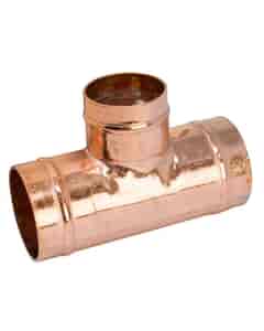 Copper Solder Ring Reduced Branch Tee - 42mm x 42mm x 35mm, MSR20424235