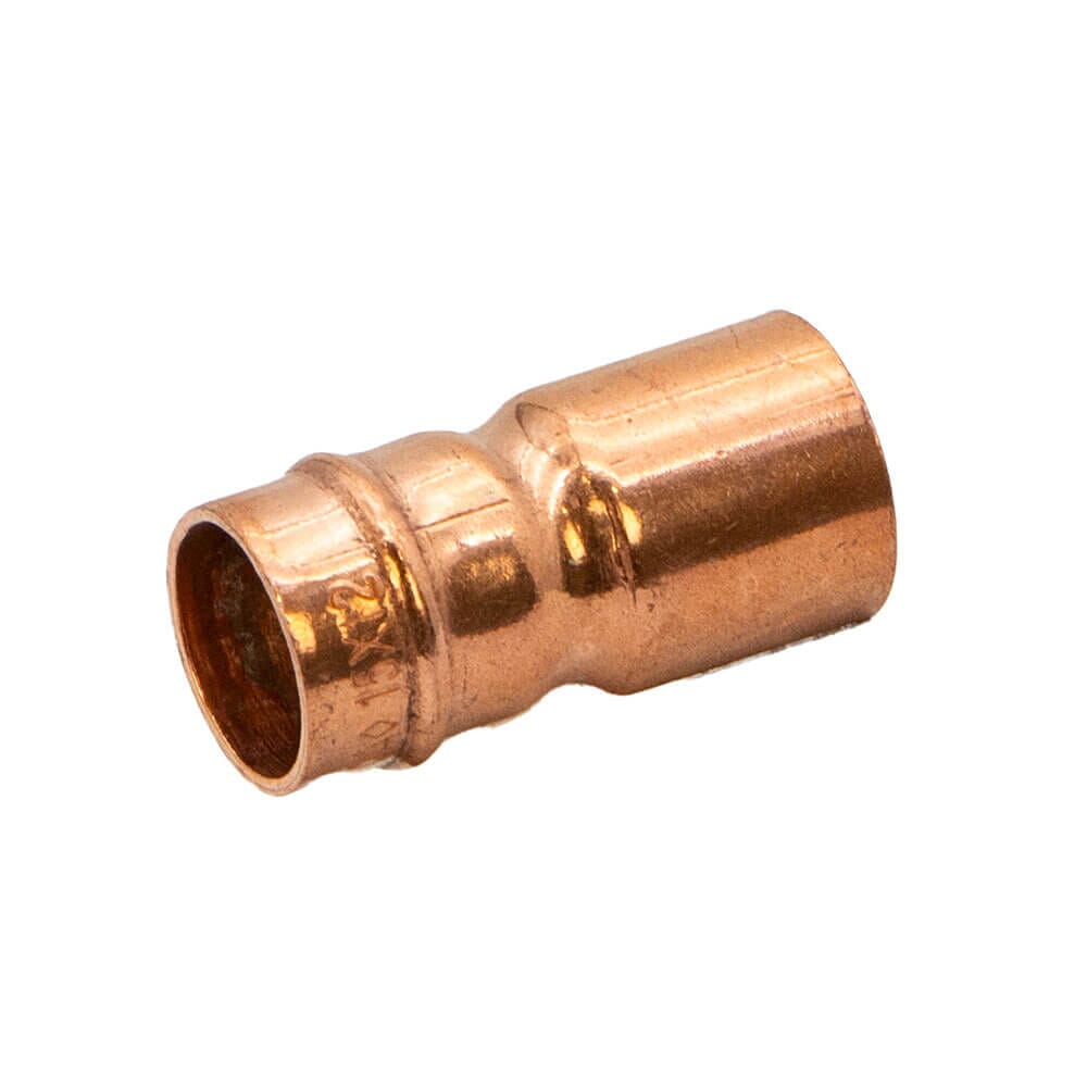 Copper Solder Ring Fitting Reducer - 15mm x 12mm, M/911512