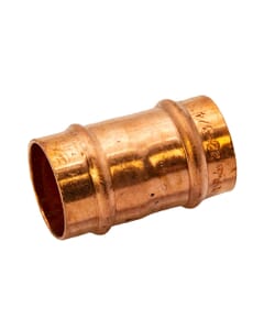 Copper Solder Ring Imperial/Metric Coupler - 3/4" x 22mm, MSR92220600