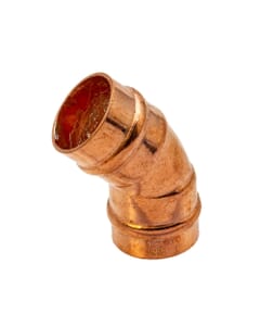 Copper Solder Ring Obtuse Elbow - 15mm, MSR93150000