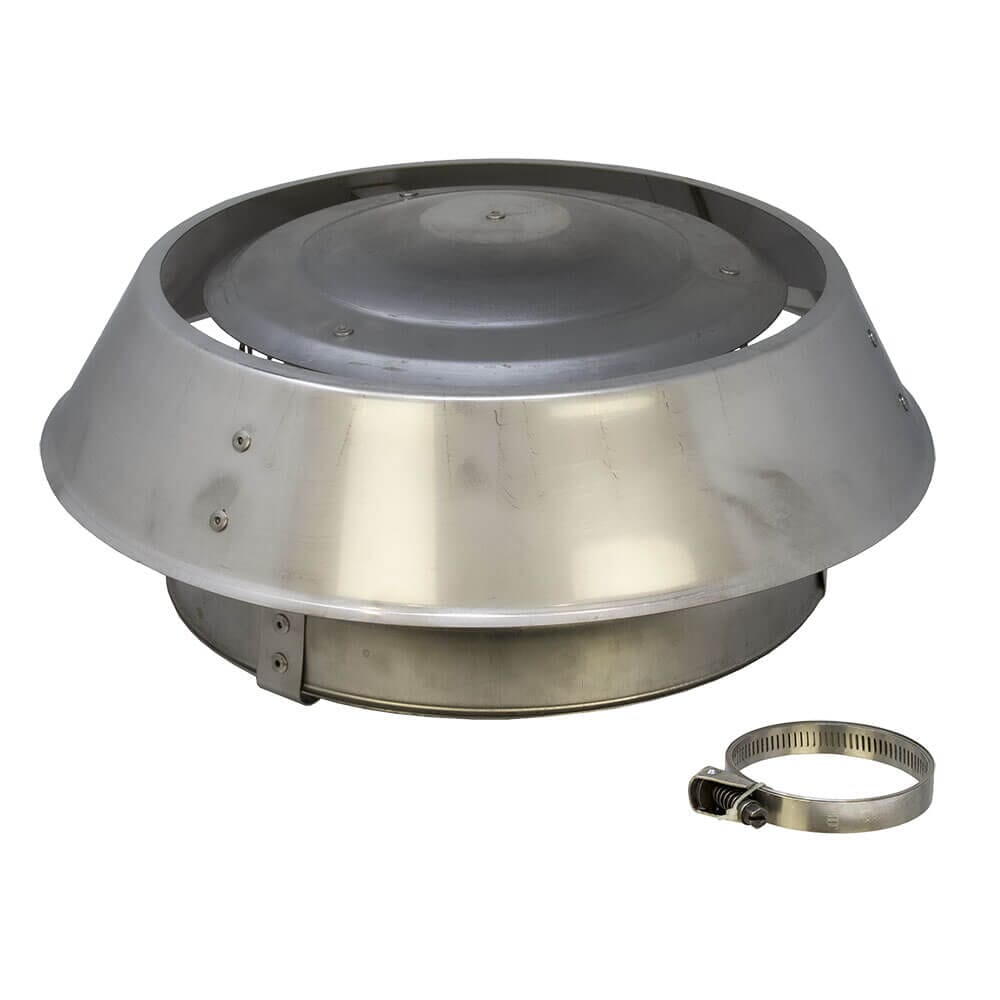 MAD Senior Stainless Steel Anti-downdraught Chimney Cowl, MAD14