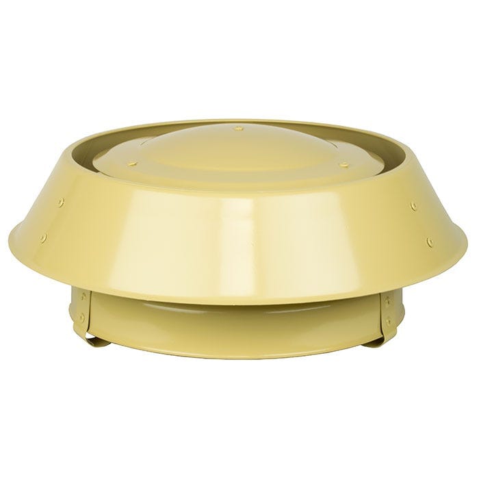 MAD Senior Buff Stainless Steel Anti-Downdraught Chimney Cowl, MAD8