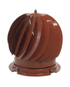 MAD Spinner Anti-downdraught Chimney Cowl - Terracotta