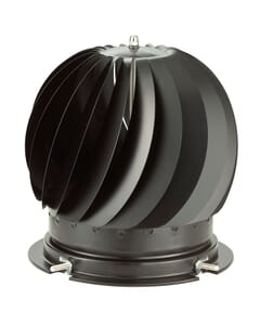 MAD Spinner Chimney Cowl - Black