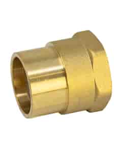 Copper Solder Ring Female Straight Coupler - 28mm x 1" FM
