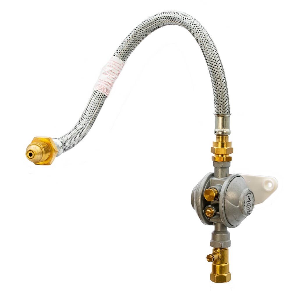 Cavagna LPG Single Cylinder Regulator Kit with Galv. Pigtail & OPSO, OP101ARM