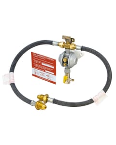 Cavagna LPG Manual Changeover Gas Regulator Kit with OPSO - UK POL, OP701