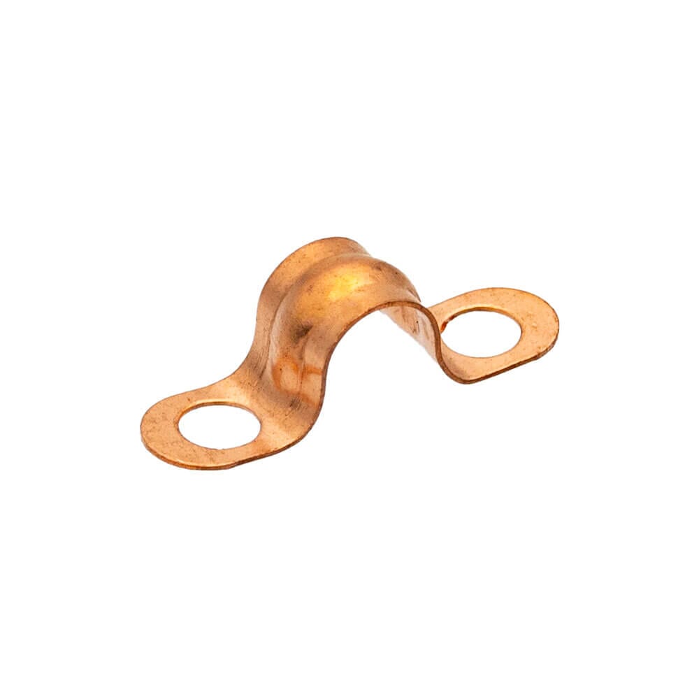 Copper Saddle Pipe Clip - 5/16", PC516