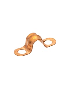Copper Saddle Pipe Clip - 5/16", PC516