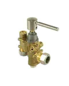 PEL23S Gas Catering Valve Right Angle Inlet/Outlet 20mm