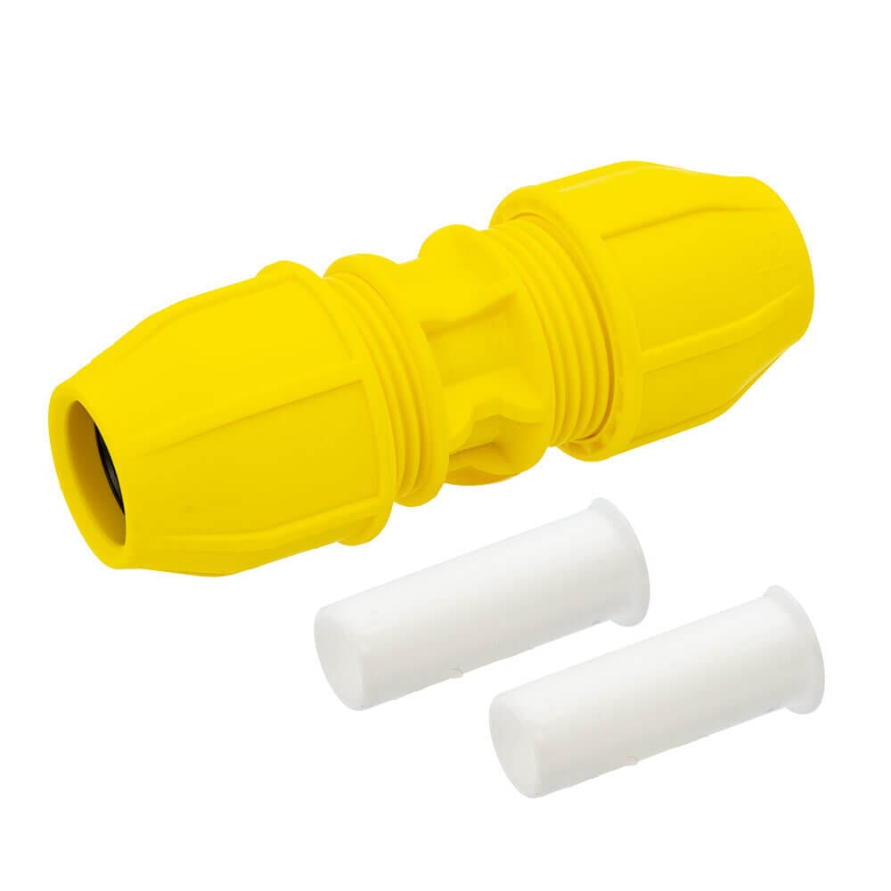 Philmac MDPE 32mm x 32mm Gas Compression Coupler, PM842