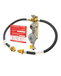 Cavagna Two Stage LPG Manual Changeover Gas Regulator Kit - UK POL, RE701