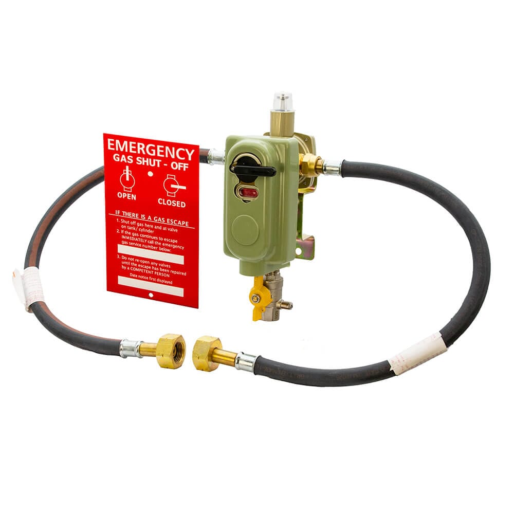 RF6030 Automatic Changeover Gas Regulator Kit with OPSO - Irish, RF6030E