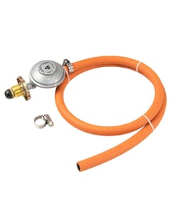 Reca 37mbar Propane Hand-Wheel Regulator with 1M of Hose & Clips, RK/P/001