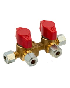 Cavagna SecureLock 8mm Two-Way Caravan Gas Isolation Valve, RV102