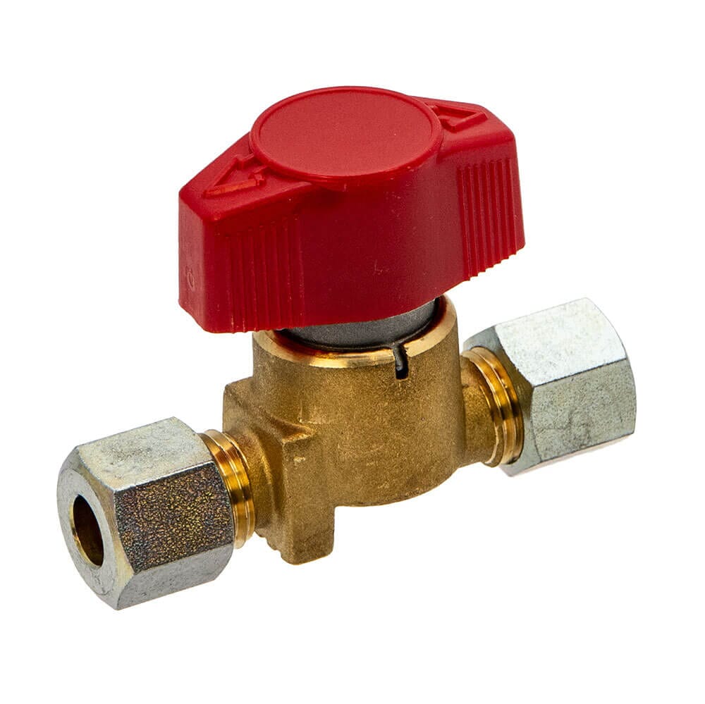 Cavagna SecureLock 8mm Caravan Gas Isolation Valve Compression
