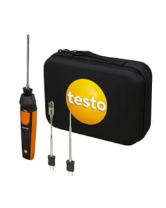 Testo 915i Temperature Kit - Thermometer with temperature probes and smartphone operation, 0563 5915