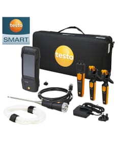 Testo 300+ Flue Gas Analyser Smart Kit, T300564 3004 01, Flue Gas Analysers