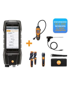 Testo 300 Flue+ Gas Analyser Ultra Smart Kit, T300564 3004 02