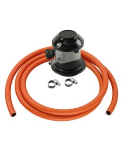 Calor 35mm Jumbo Low-Pressure Butane Clip-On Gas Regulator, 2m Hose & Clips Kit, TB1010KIT2