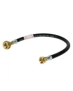 48" Propane/Butane Gas Pigtail Butane Nut x W20, TB1034