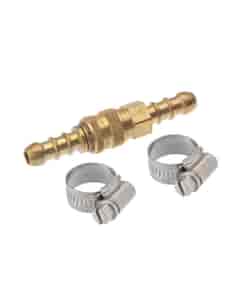 8mm Quick Release Gas Hose Coupling and Jubilee Clips, TB1050