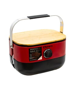 Sahara Mini Gas Portable BBQ - Red, TB2001