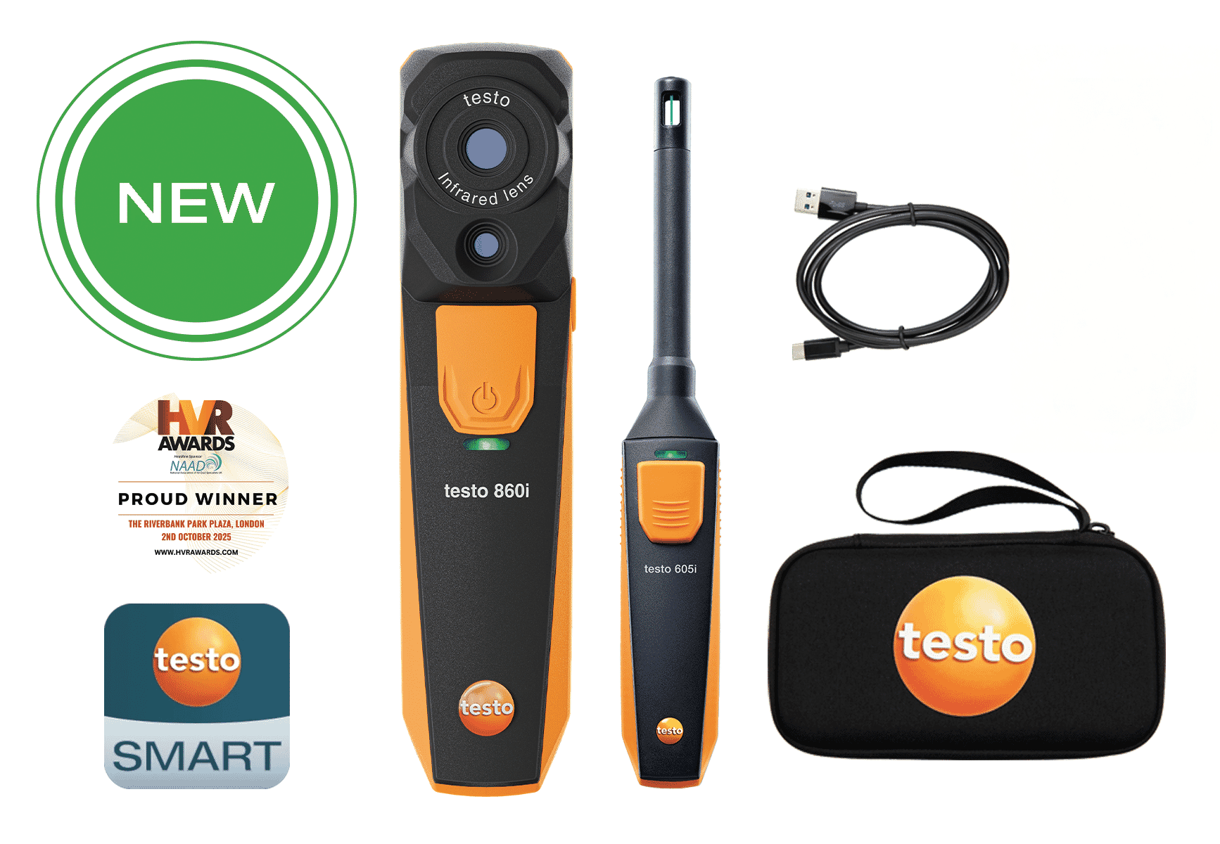 Testo 860i Mould Kit – Thermal Imaging Camera & Thermohygrometer