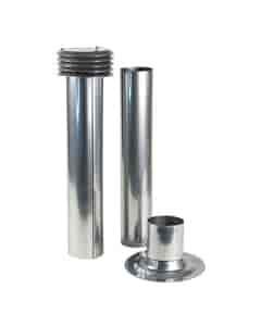 Universal 100mm Gas Water Heater Flue Kit, UFK100